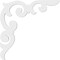 Ekena Millwork Kendall Architectural Grade PVC Bracket, 5/8"W X 20"D X 20"H BKTP01X20X20KD - alternate 4